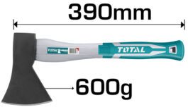 Total Τσεκούρι με πλαστική λαβή 600gr