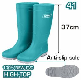 Total Αντιολισθητικές unisex γαλότσες εργασίας γονάτου